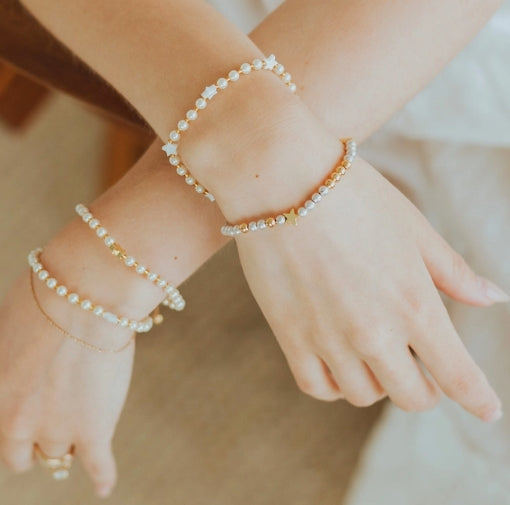 Made For This Moment Pearl Star Bracelet