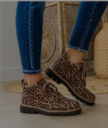 Corkys Campfire Booties - Leopard