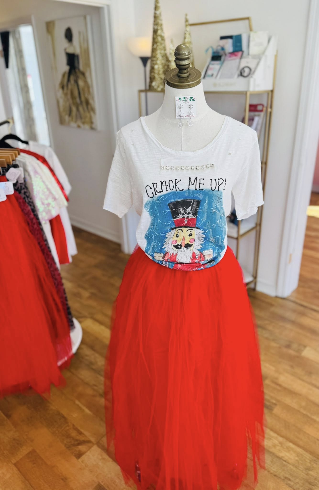 A Rare Bird -- Nutcracker Tattered Top